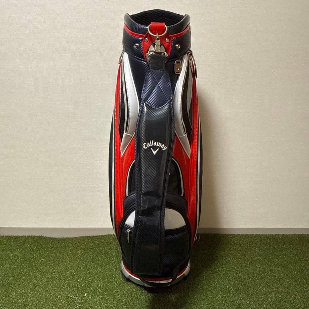 Callaway キャロウェイ キャディバッグ トリコロール 9型 カーボン調