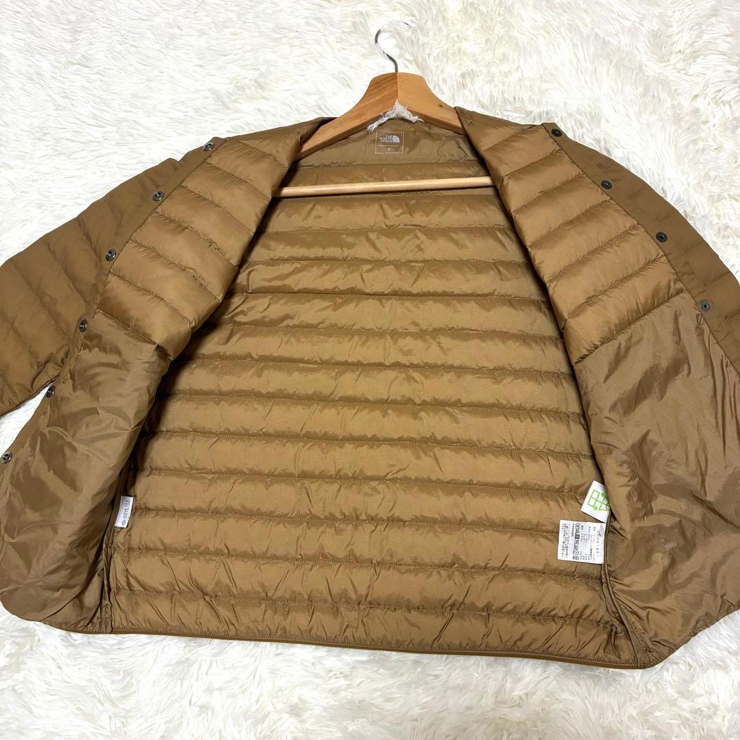 ノースフェイス ウィンドストッパー ゼファーシェル カーディガン　インナーダウン