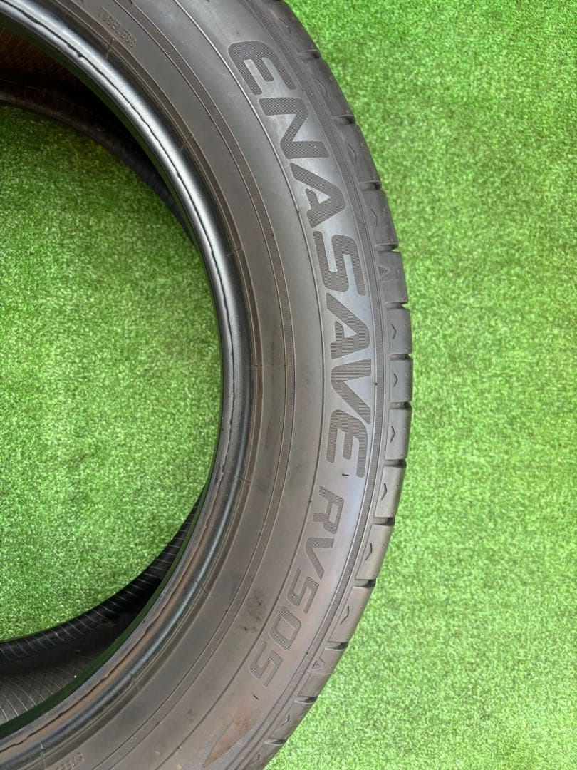 DUNLOP ENASAVE RV505 225/55R18 2024年製9分山