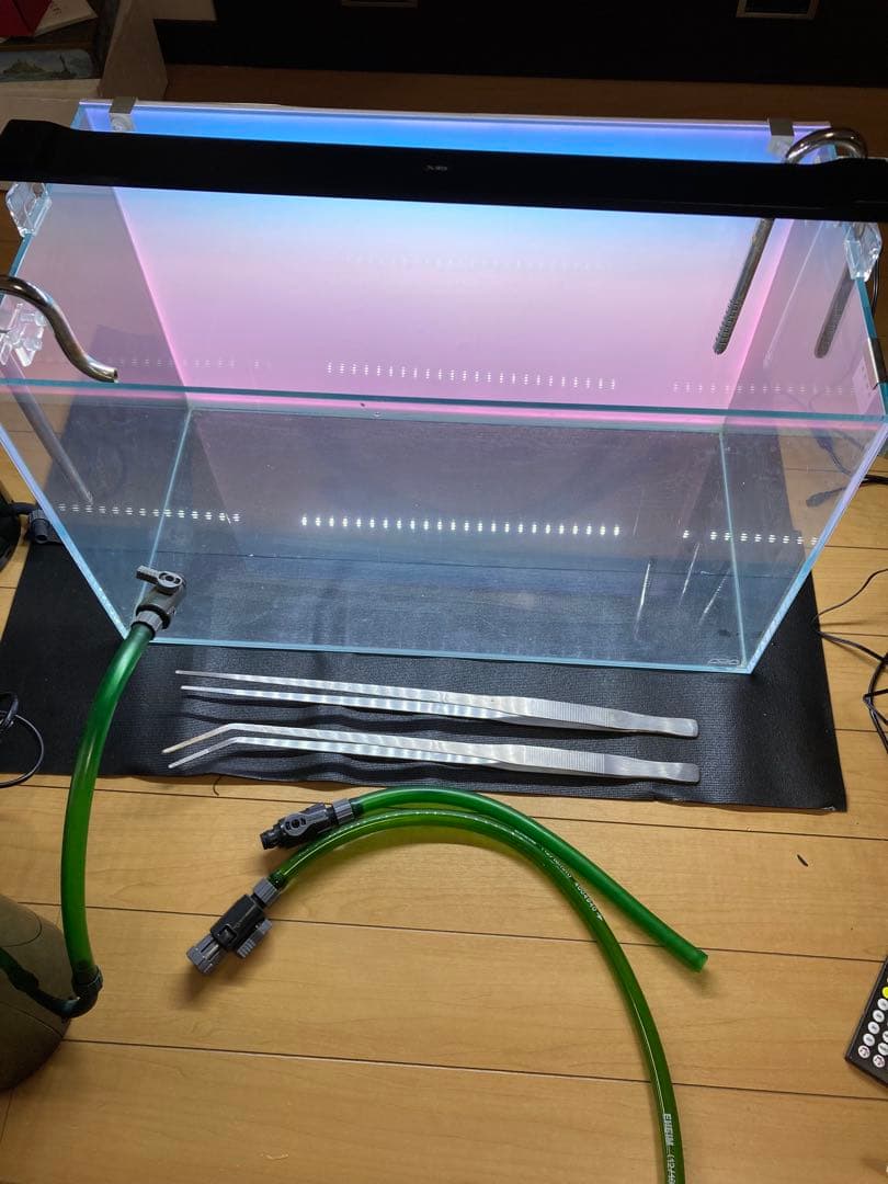 引き取り限定　ADA 60cm ガラス水槽セット