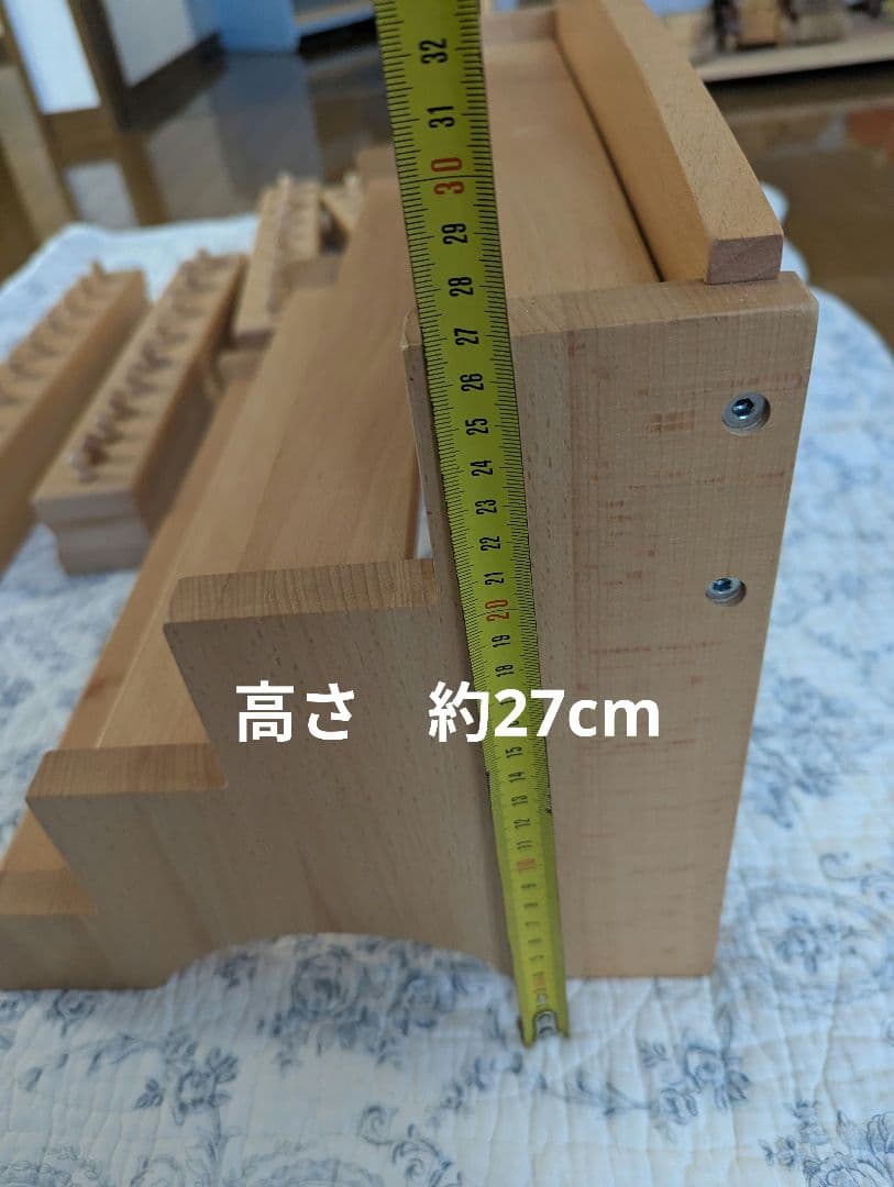 ★専用★モンテッソーリ　円柱さし（大）と棚のセット