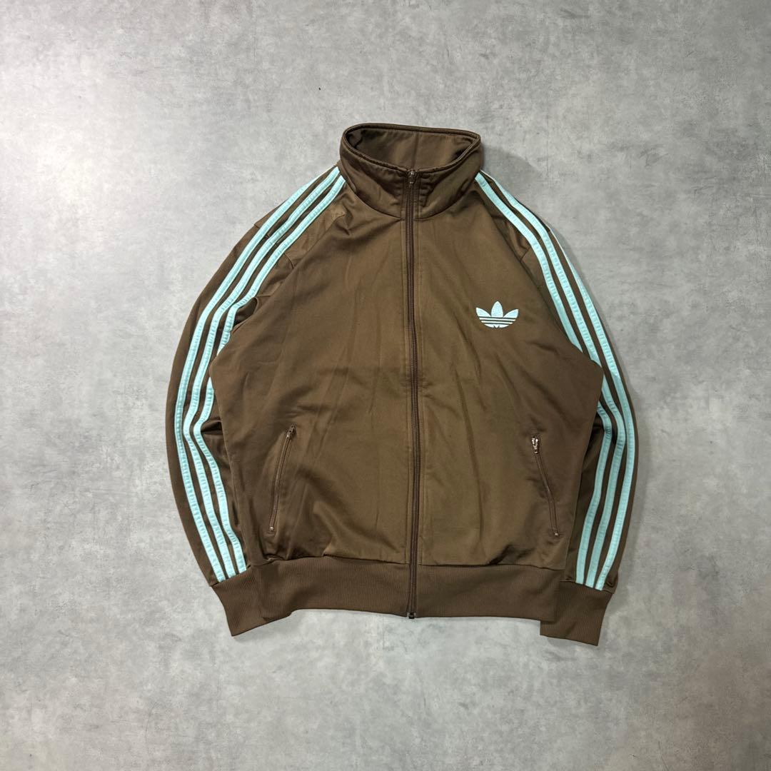 う*ん様 adidas 00sトラックジャケット ファイヤーバード ブラウン X