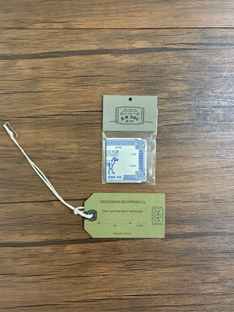 小物 THE H.W.DOG&CO. MONEY CLIP Silver Blue