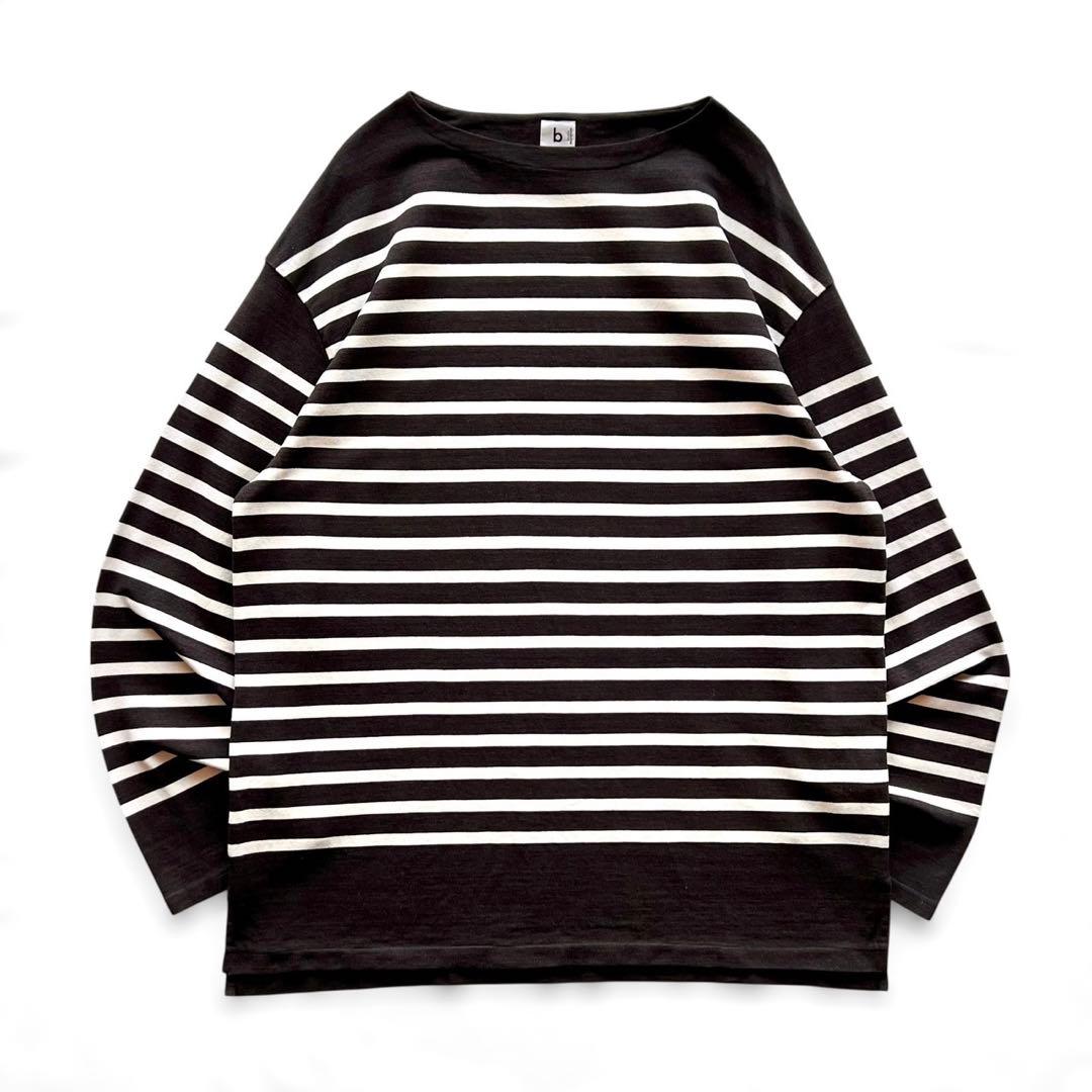 【美品】blurhmsROOTSTOCK Border Basque Shirt
