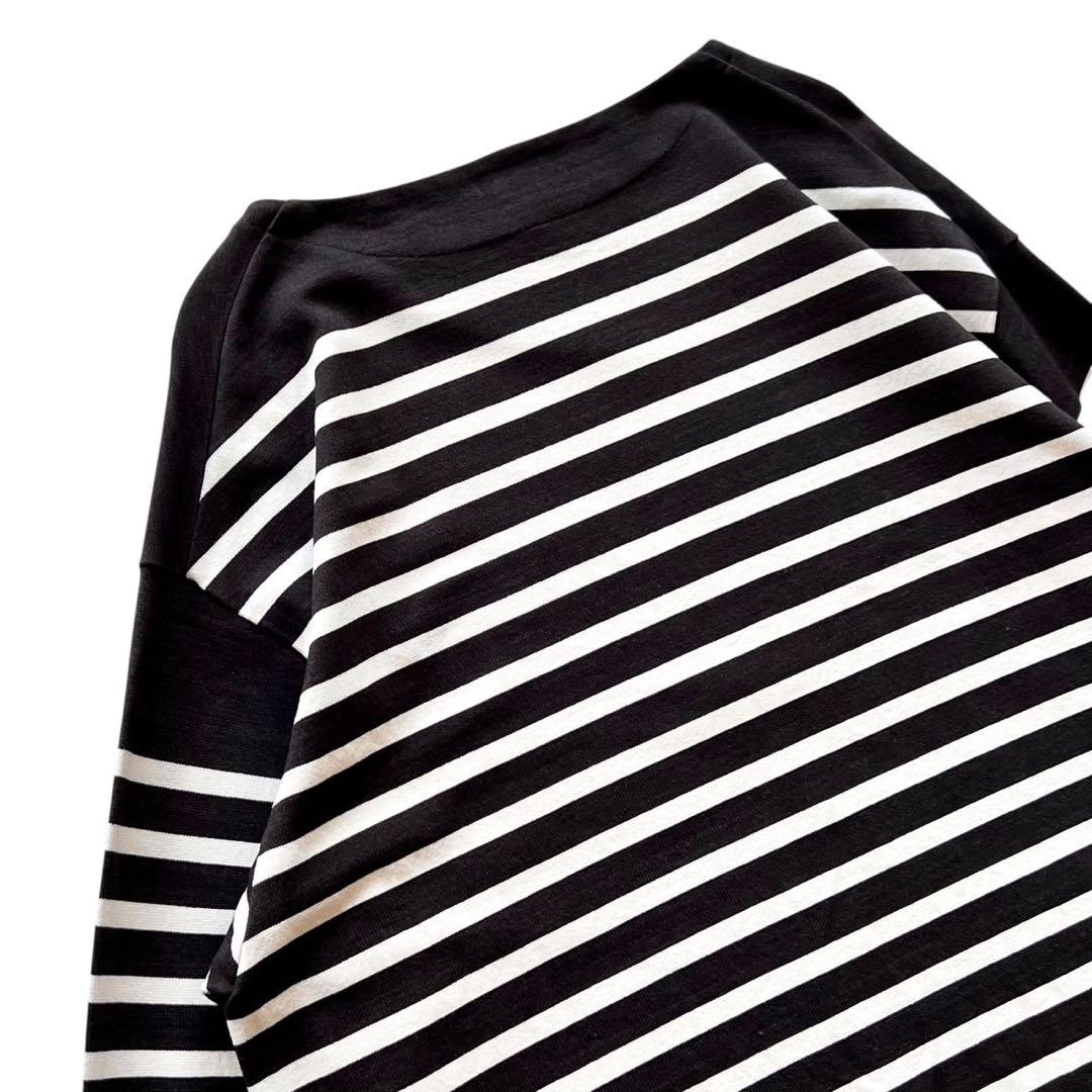 【美品】blurhmsROOTSTOCK Border Basque Shirt