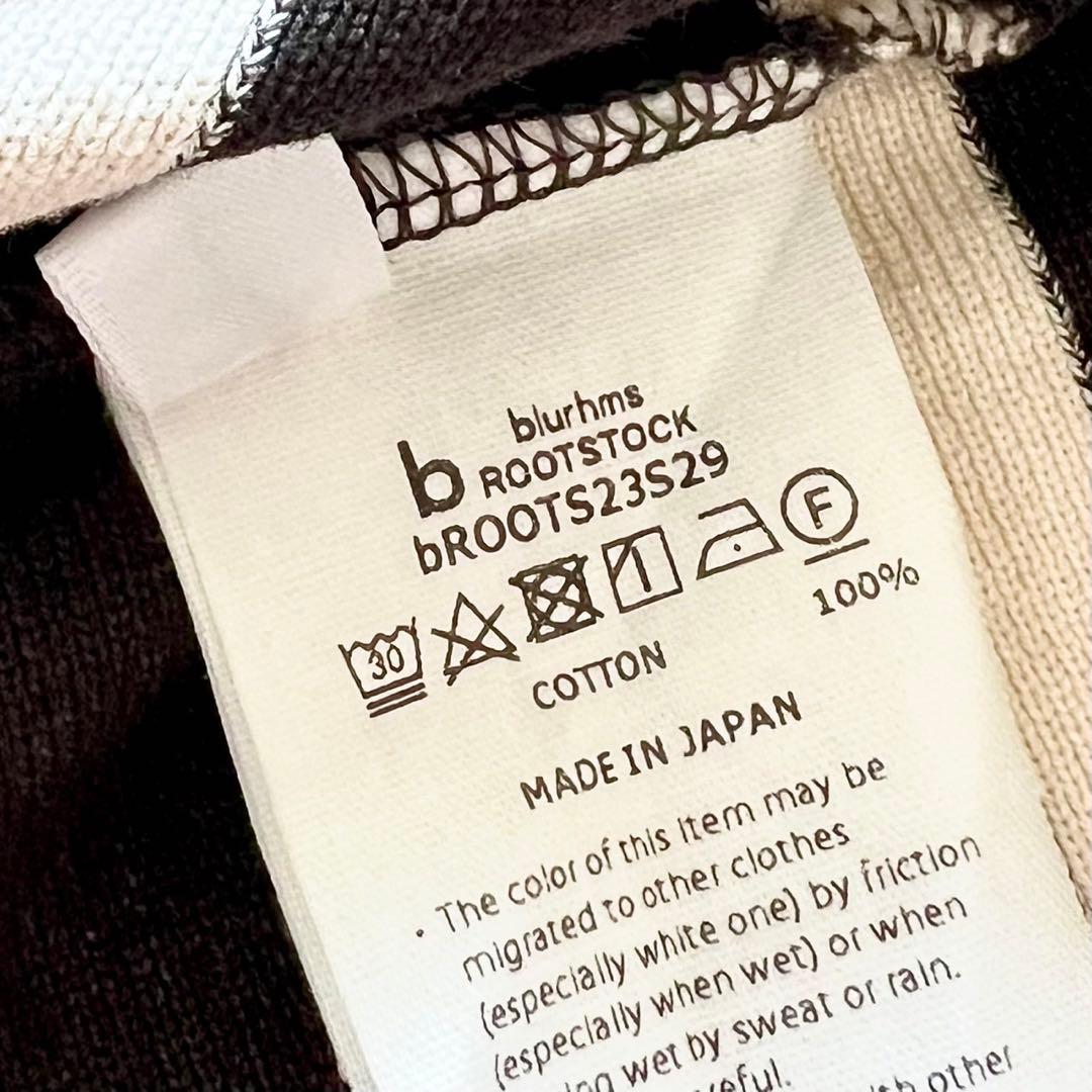 【美品】blurhmsROOTSTOCK Border Basque Shirt