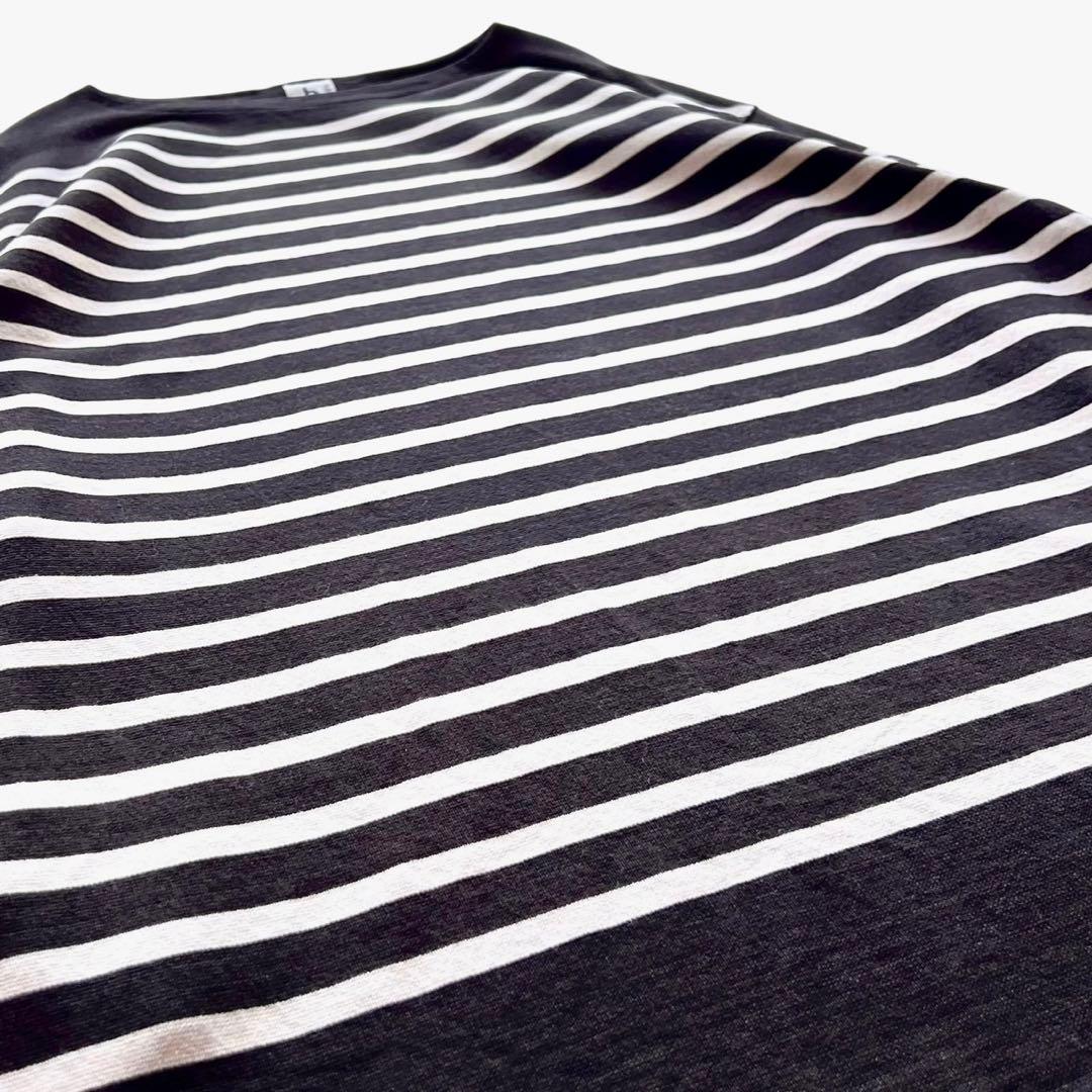 【美品】blurhmsROOTSTOCK Border Basque Shirt