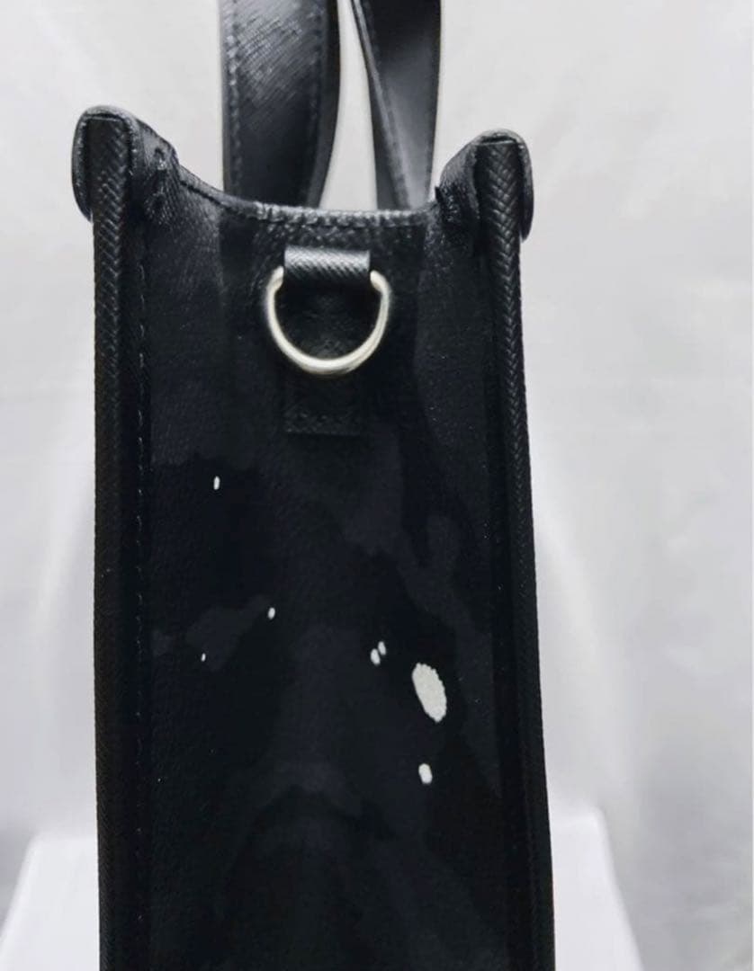 ☆ サックプラ型！ ジャンティバンティトート タテ型 ブラックカモ！