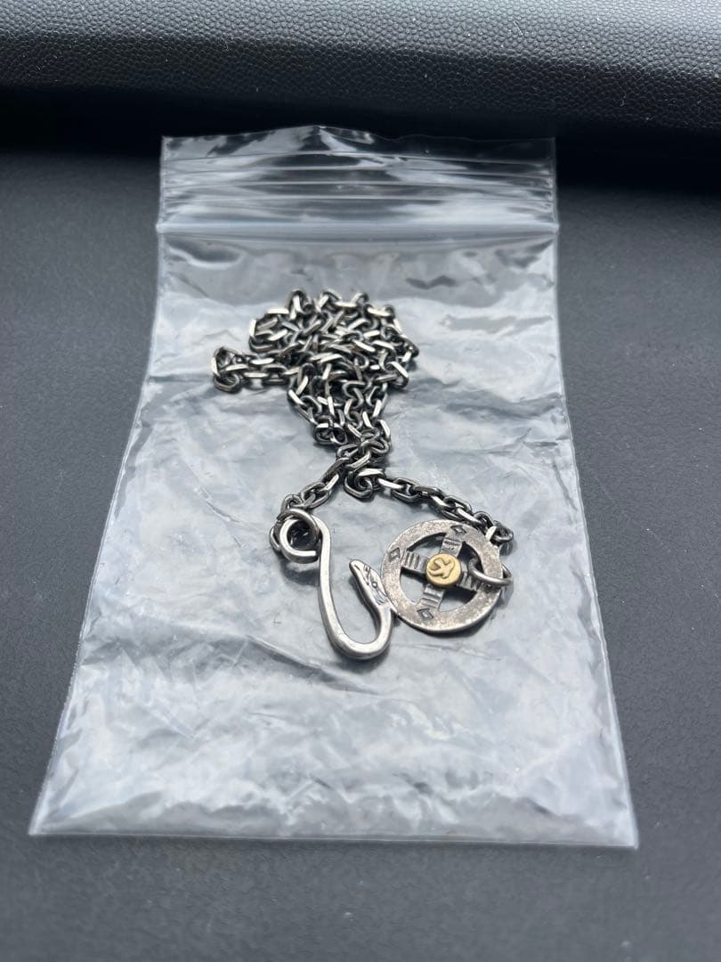 ゴローズ　goro's 細角チェーン　イーグルフック　メタル付きホイール