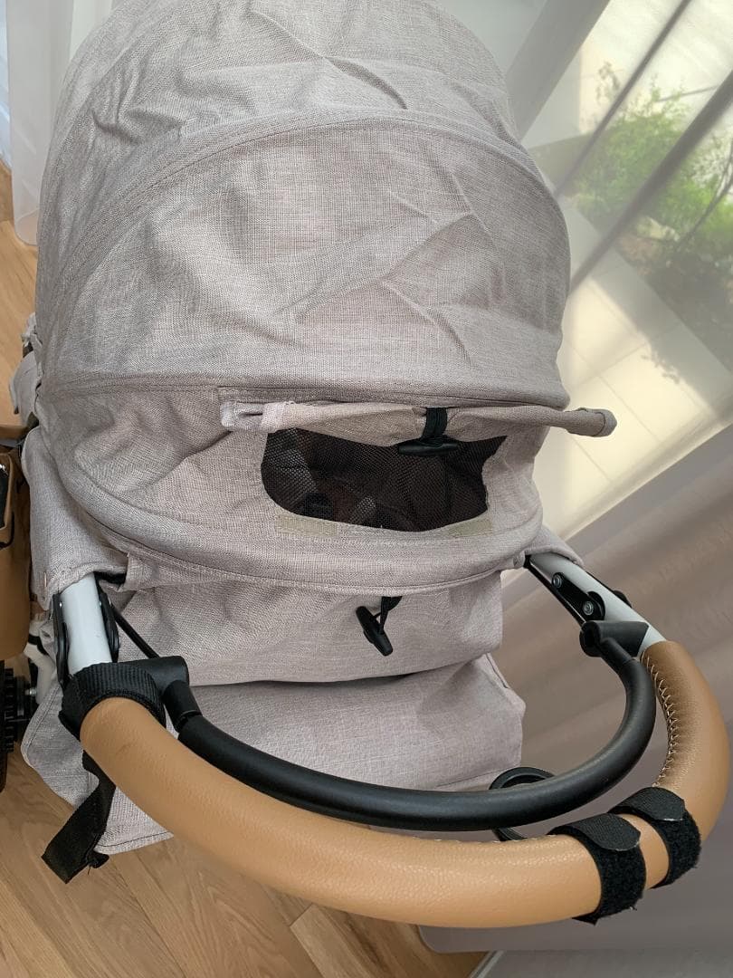 専用【送料無料】エアバギー ココブレーキEX アースサンド ベビーカー