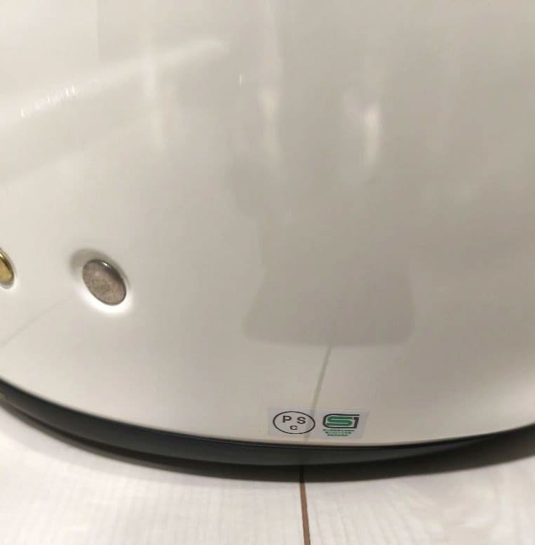 【美品】SHOEI EX-ZERO ホワイト　Lサイズ