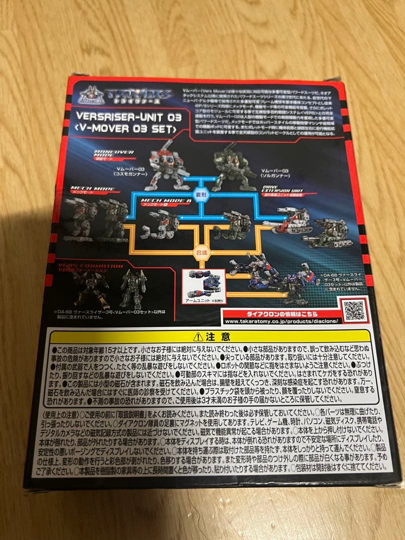 ダイアクロン　トライヴァース　ヴァースライザー３号〈Vムーバー03セット〉