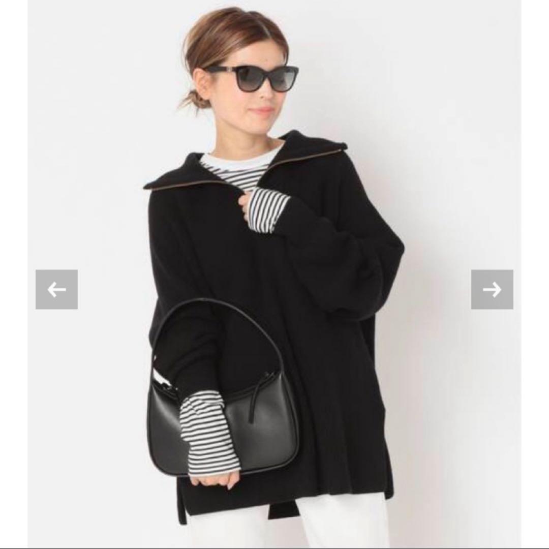 美品　EVERYDAY I LIKE ハーフジップ ニット スウェット