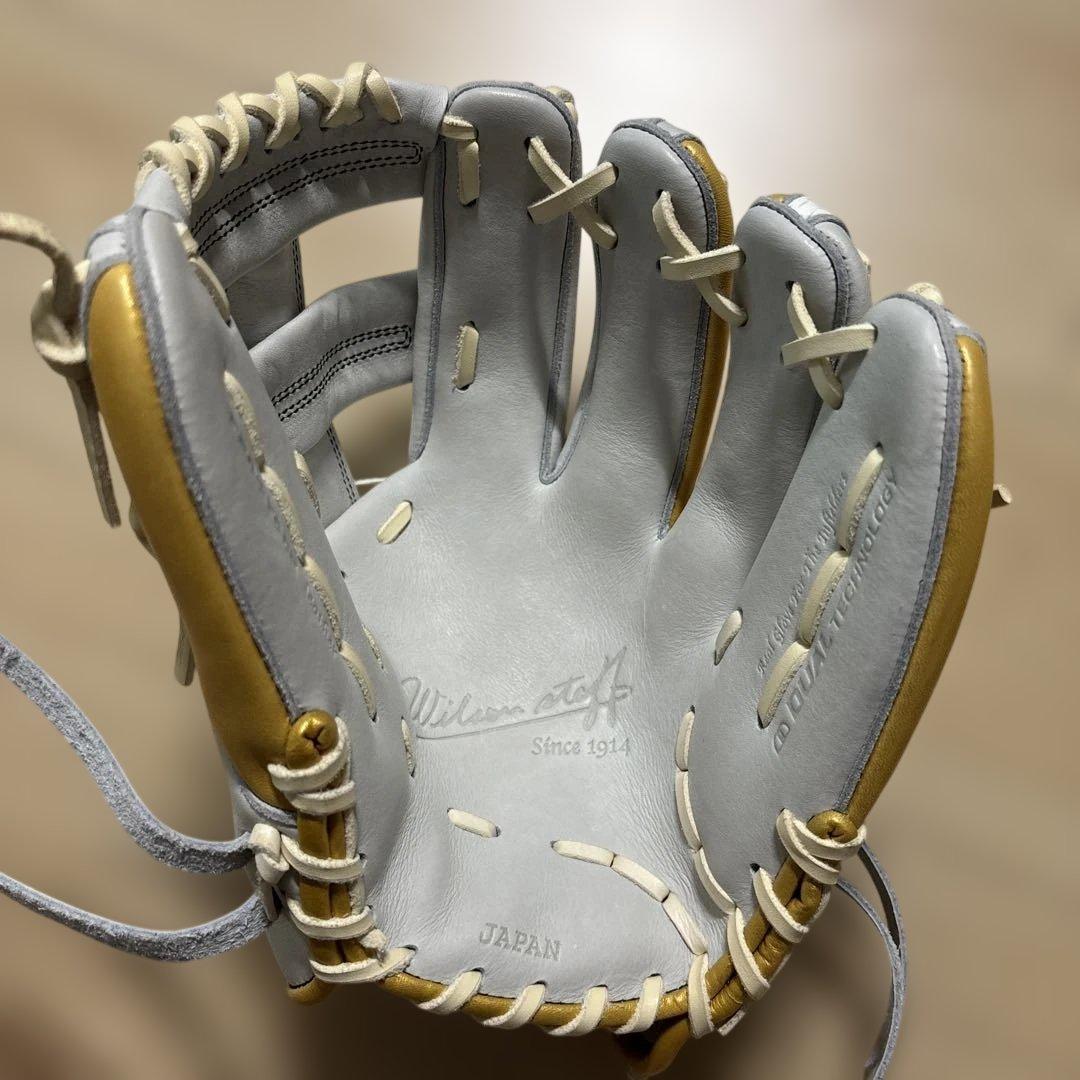 Wilson 軟式グローブ　86型　オーダー　ホワイト/ゴールド