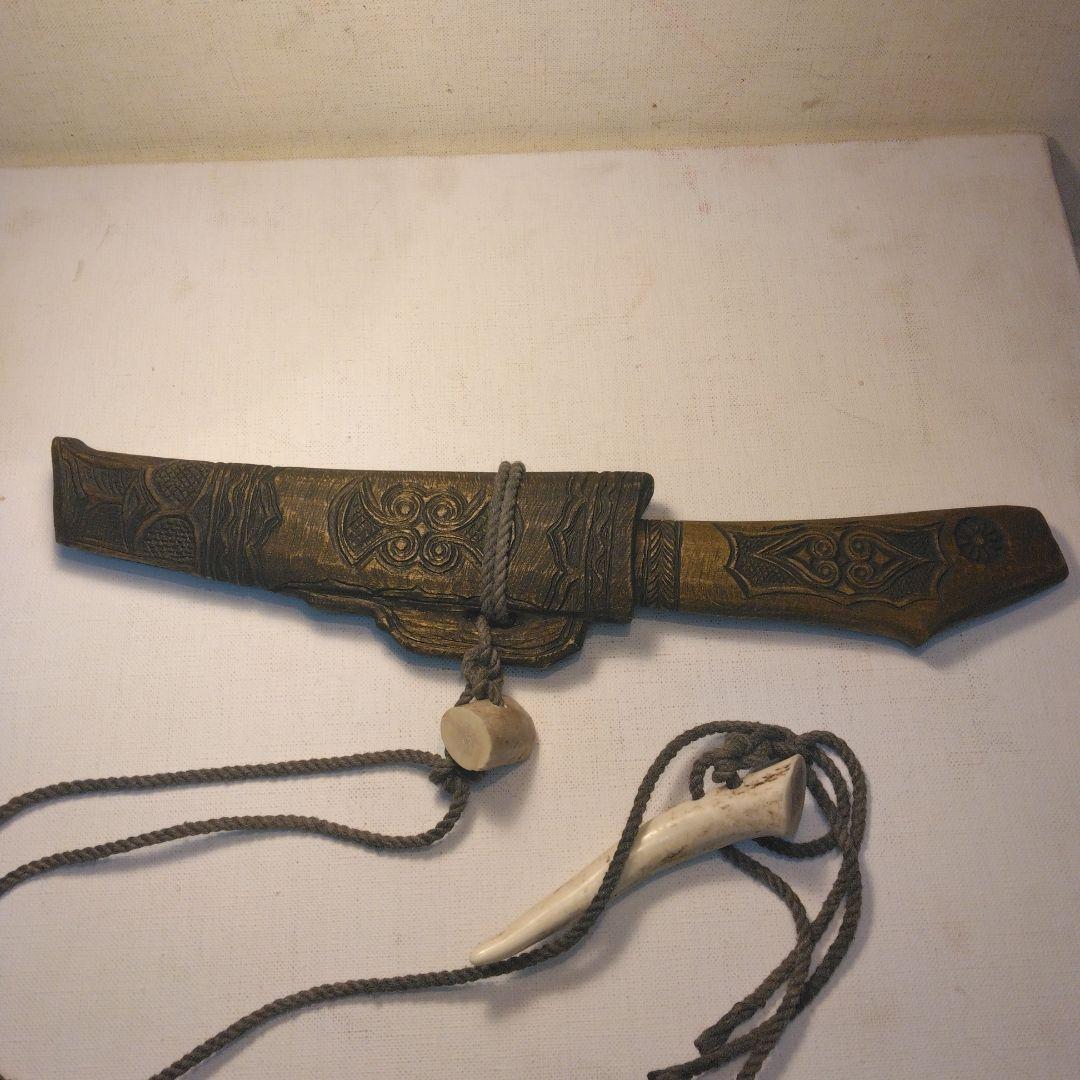 アイヌマキリ　小刀　北海道　骨董