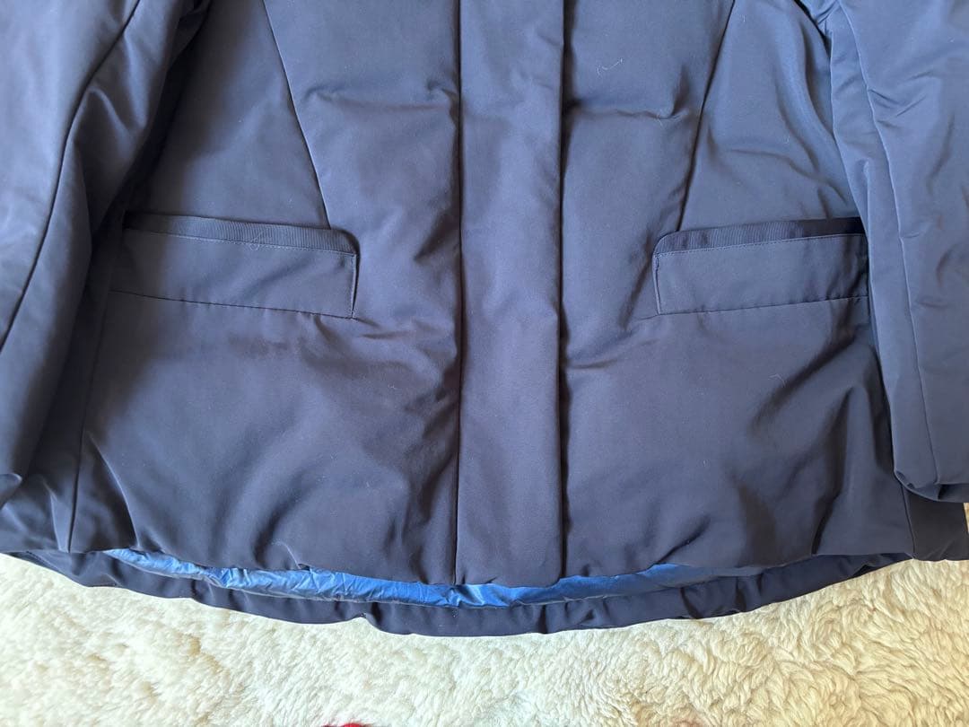 UNIQLO +J ネイビー ハイブリッドダウンジャケット M 2024W