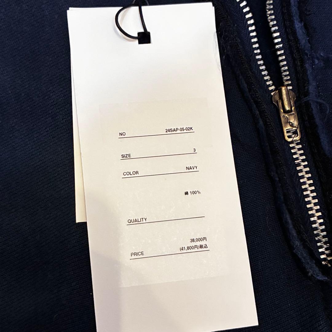 a*o様 A.PRESSE Vintage Half Zip Sweat Hoo