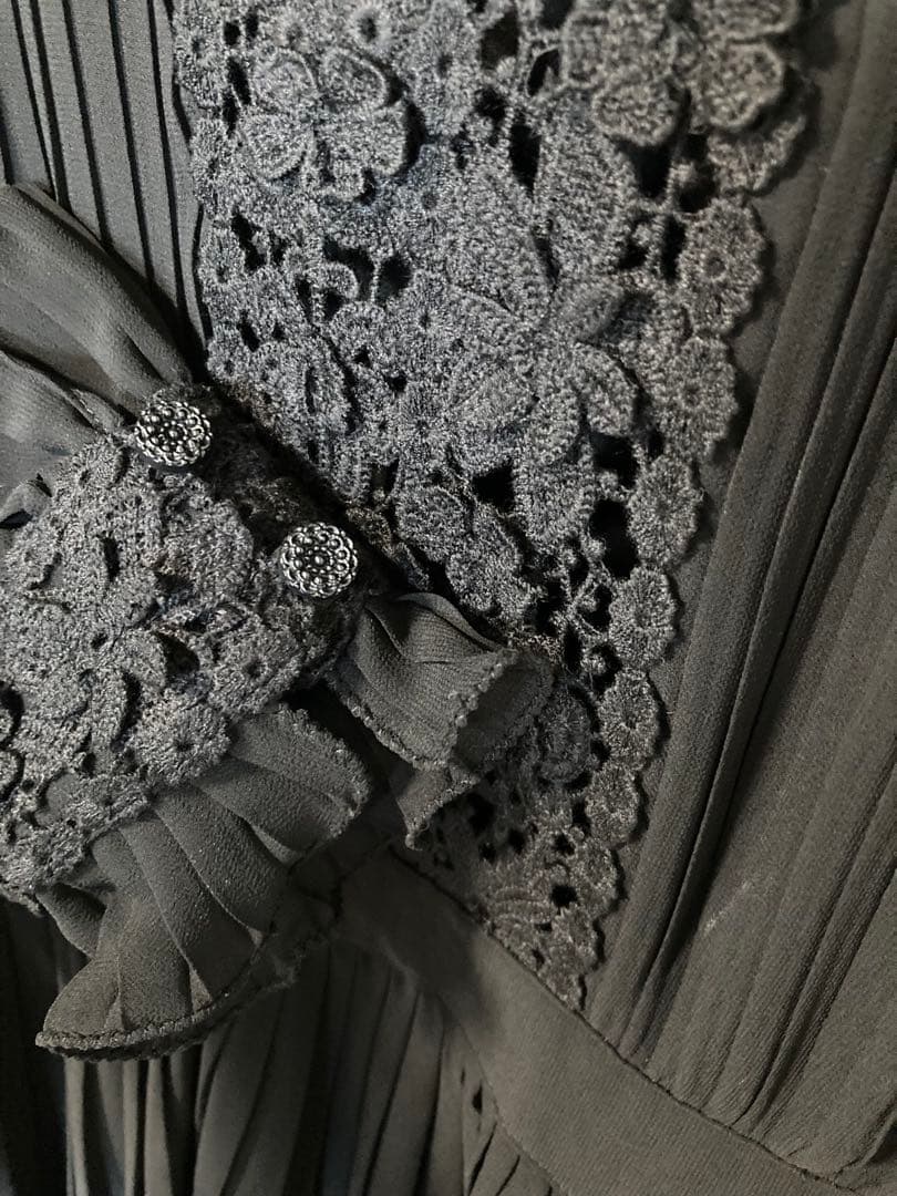 【美品】POLO RALPH LAURENラルフローレン プリーツワンピース