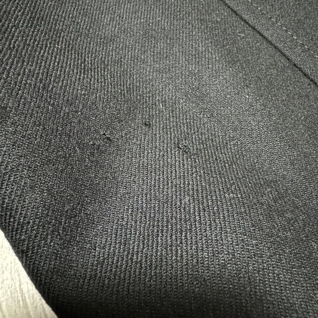 美品 バーバリーロンドン 最高級 裏地チェック ブラック ウールコート