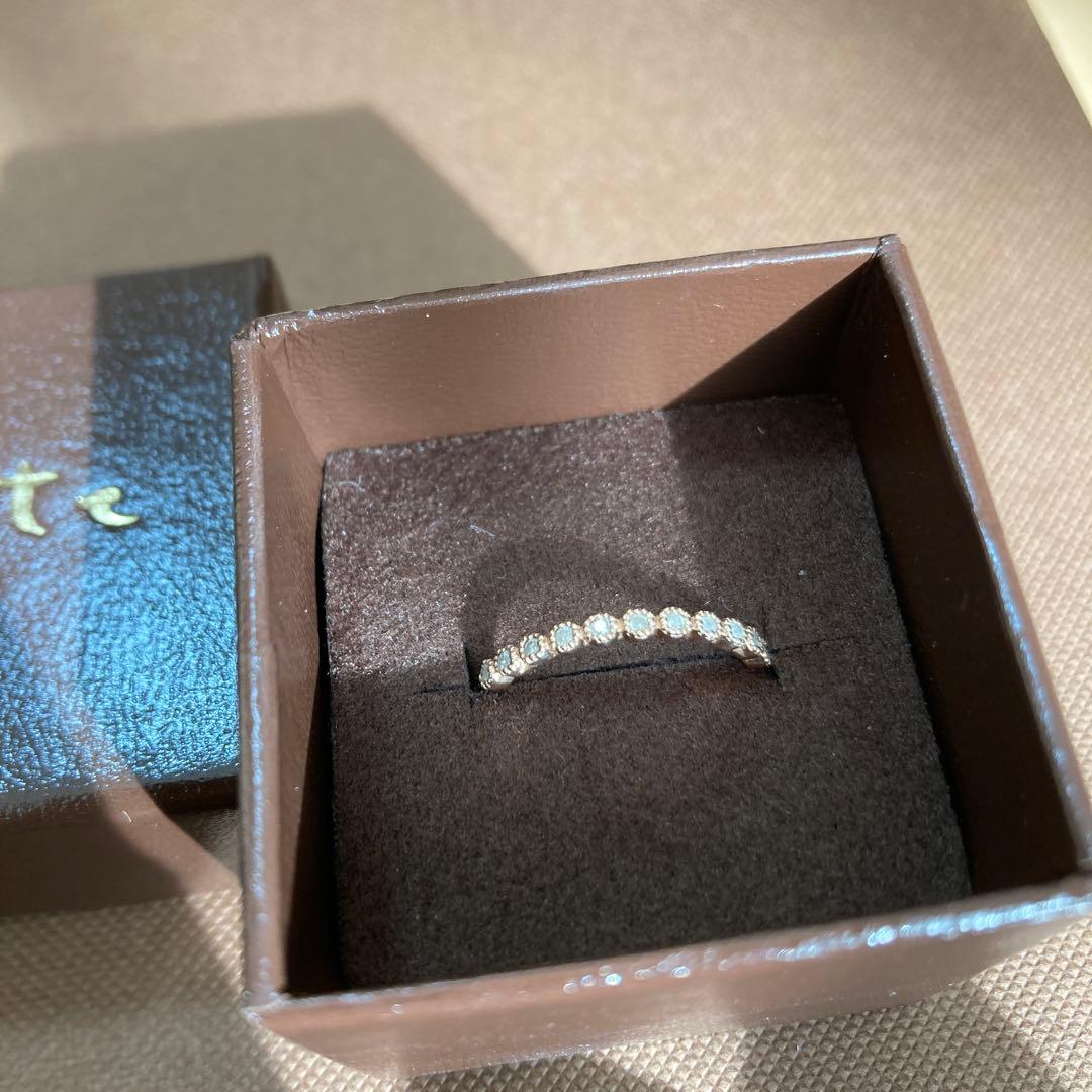 （⭐︎ムギワラ⭐︎）アガット　フリルリング（11号）