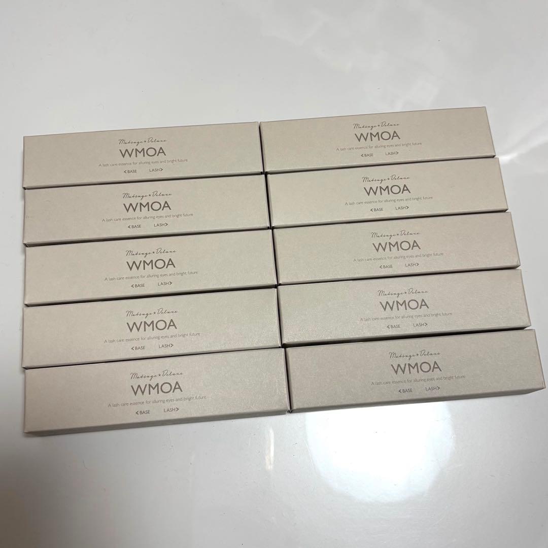 WMOA ウモア まつ毛 まつ毛デラックス まつ毛美容液 10本セット