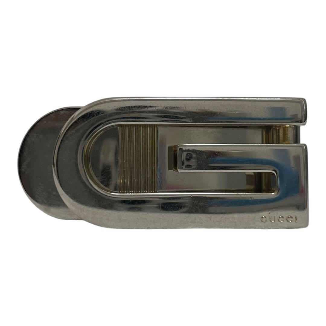GUCCI マネークリップ　Gロゴ　シルバー925
