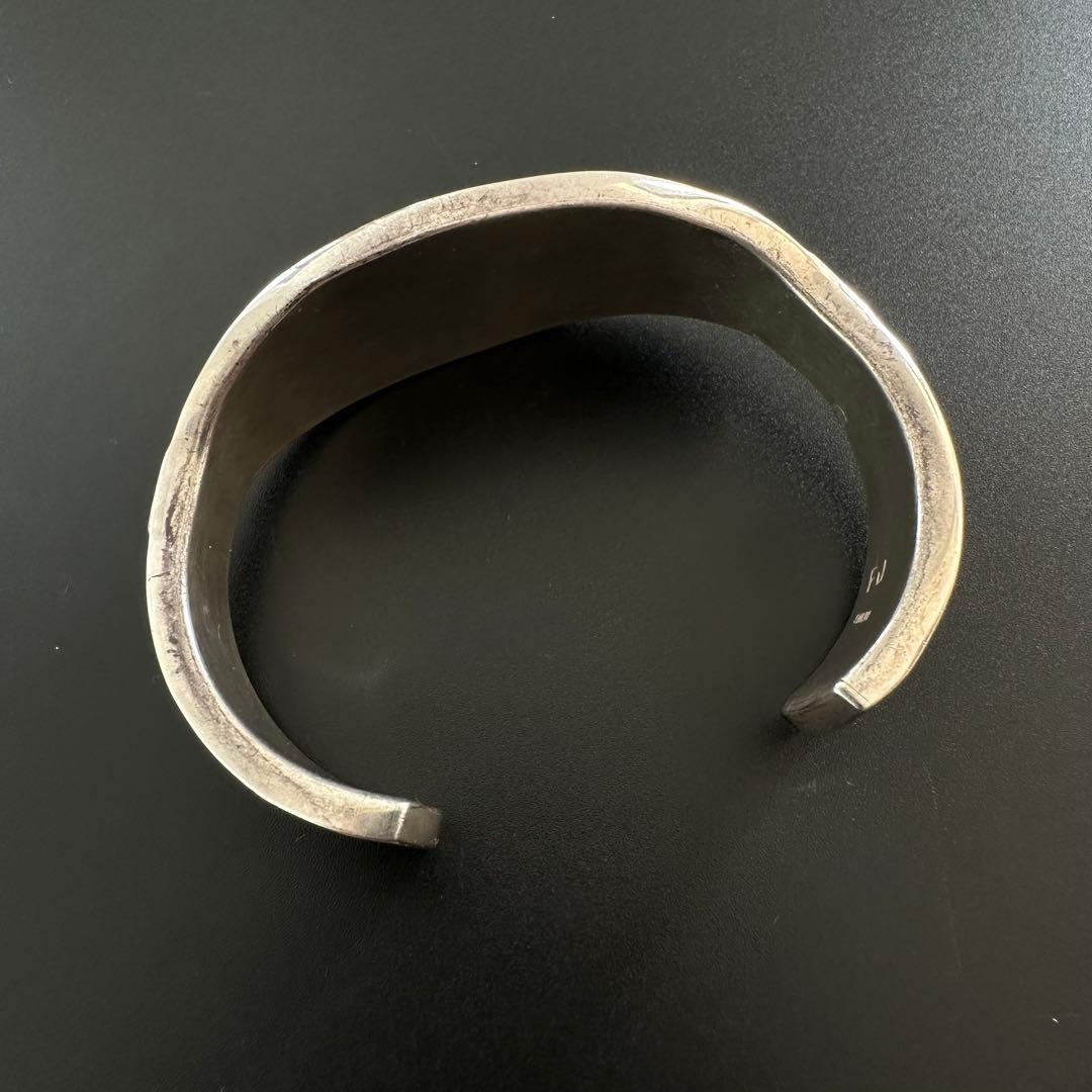 Navajo FRANCIS JONES ラウンドシェイブ バングル