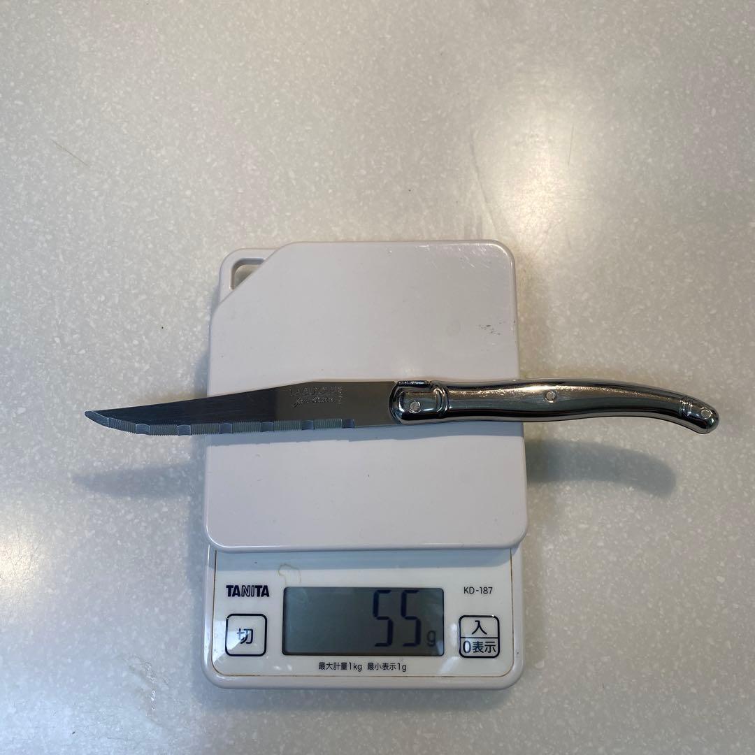 Laguiole ステーキナイフ6本セット- ステンレススチールハンドル