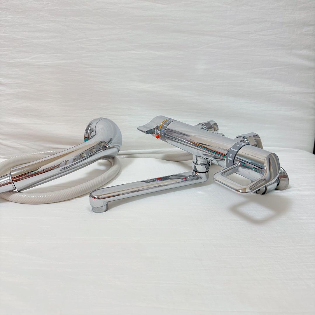 TOTO 浴室用 壁付サーモ節水シャワー混合栓(低水圧対応可) TMY11