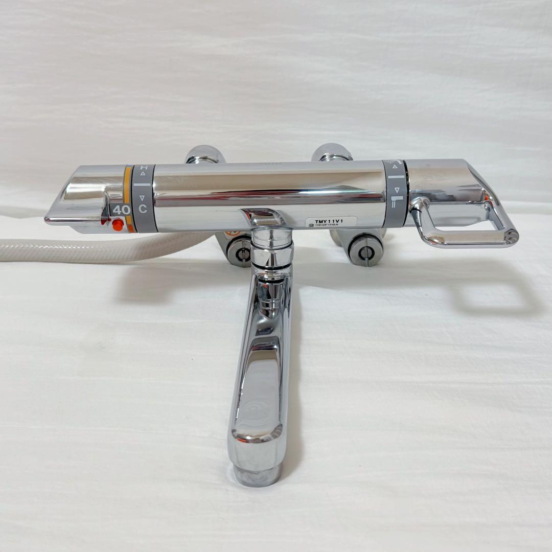 TOTO 浴室用 壁付サーモ節水シャワー混合栓(低水圧対応可) TMY11