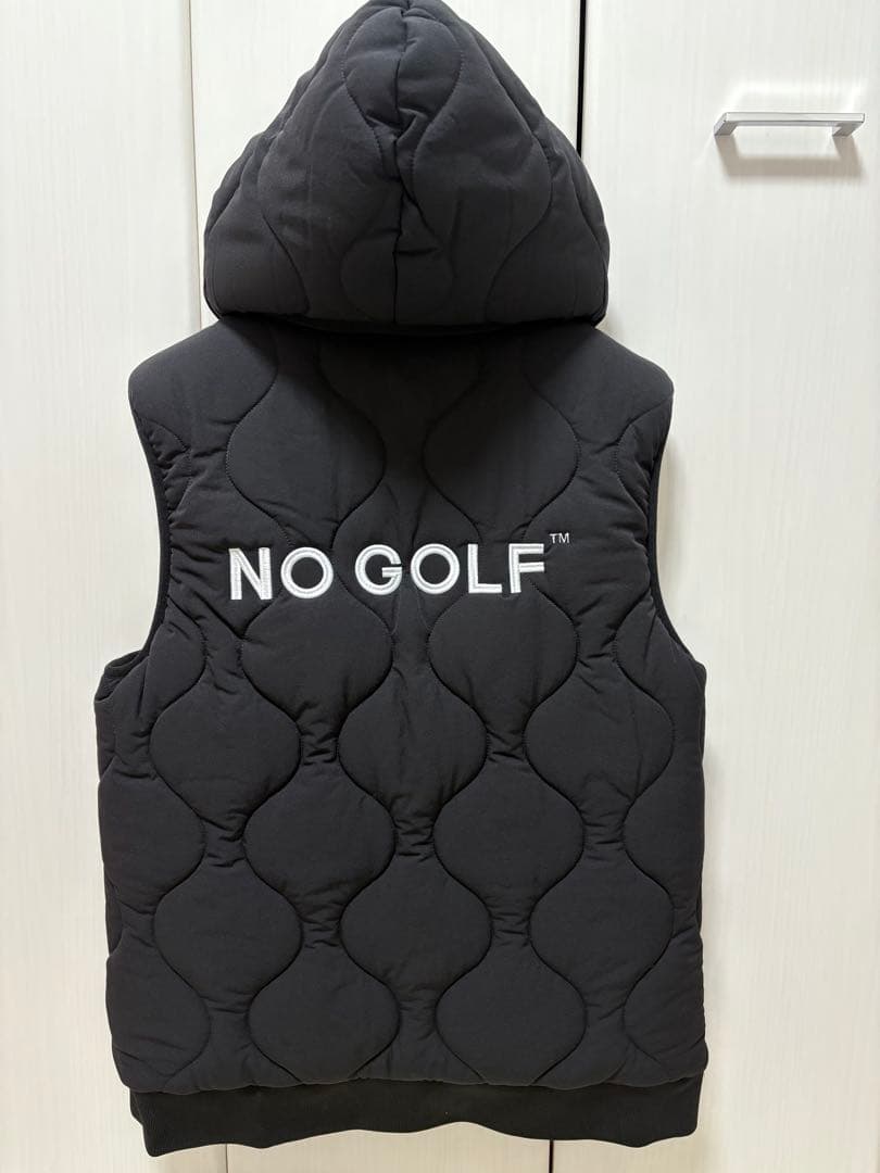NO COFFEE x CLUBHAUS \"NO GOLF\" リバーシブルベスト