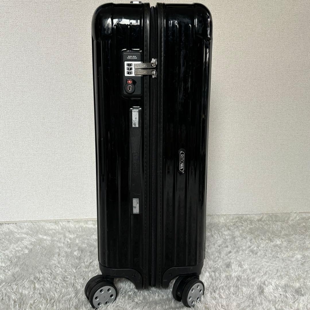 美品✨RIMOWA リモワ　ポリカボネート　サルサデラックス　ブラック　4輪