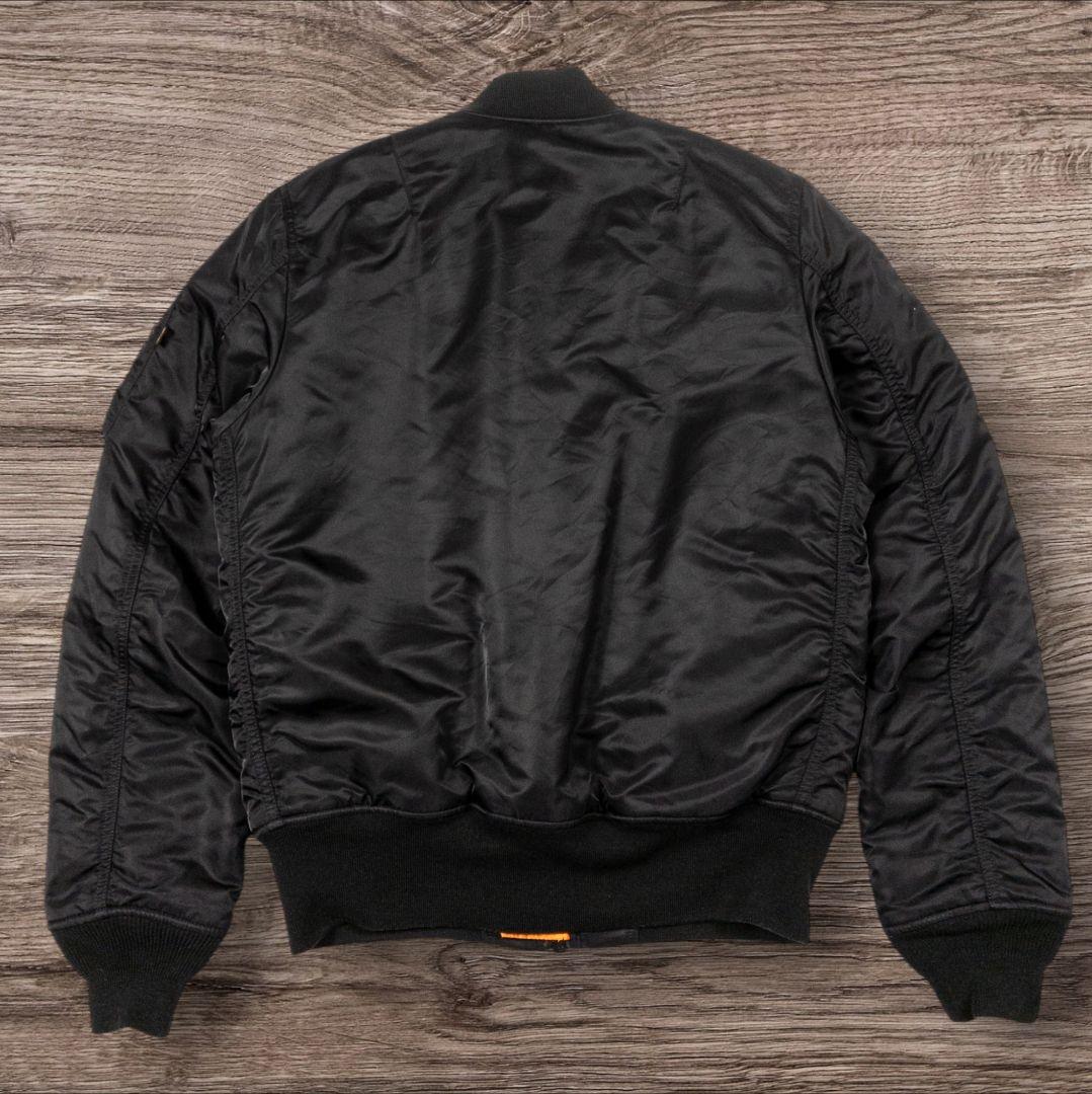 ✸ALPHA✸ma1✸ブラック✸Lサイズ✸リバーシブル✸ボンバージャケット