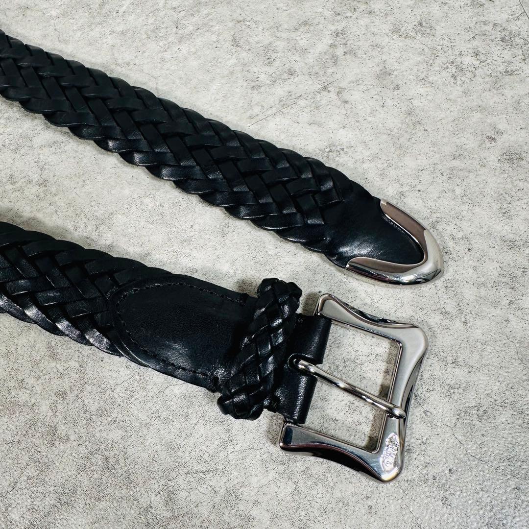 J&M Davidson メッシュベルト 30mm 36/90 レザー ブラック