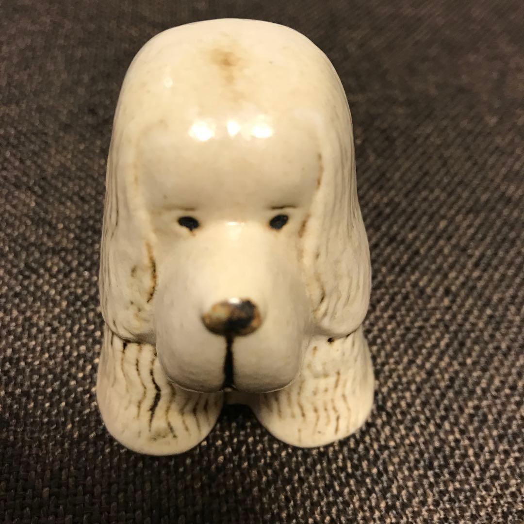 【希少】リサ・ラーソン スパニエル 陶器 置物