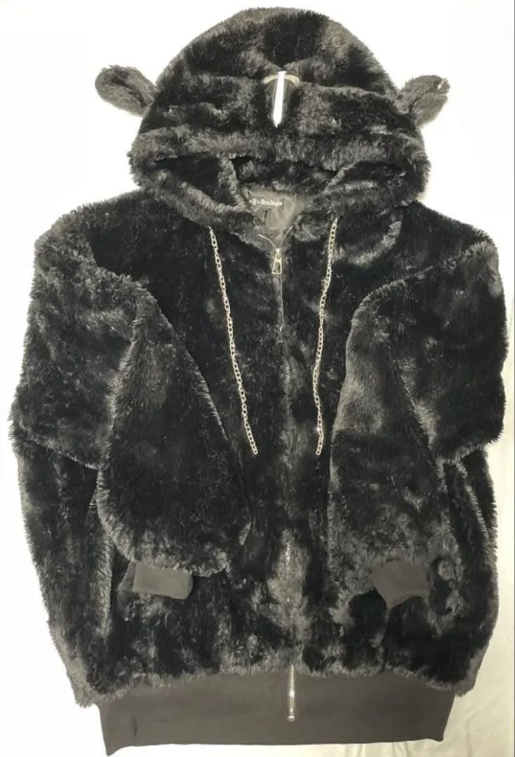 DimMoire 黒 BABY SHEEPファーパーカー　2022 試着程度