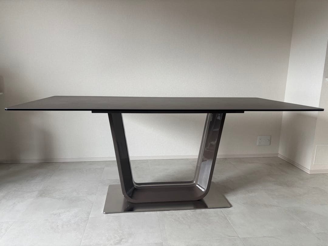 セラミックテーブル　180cm グレー　ダイニングテーブル