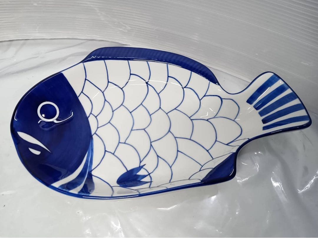 DANSK ダンスク フィッシュ プレート 魚 皿 大皿 3枚 セット