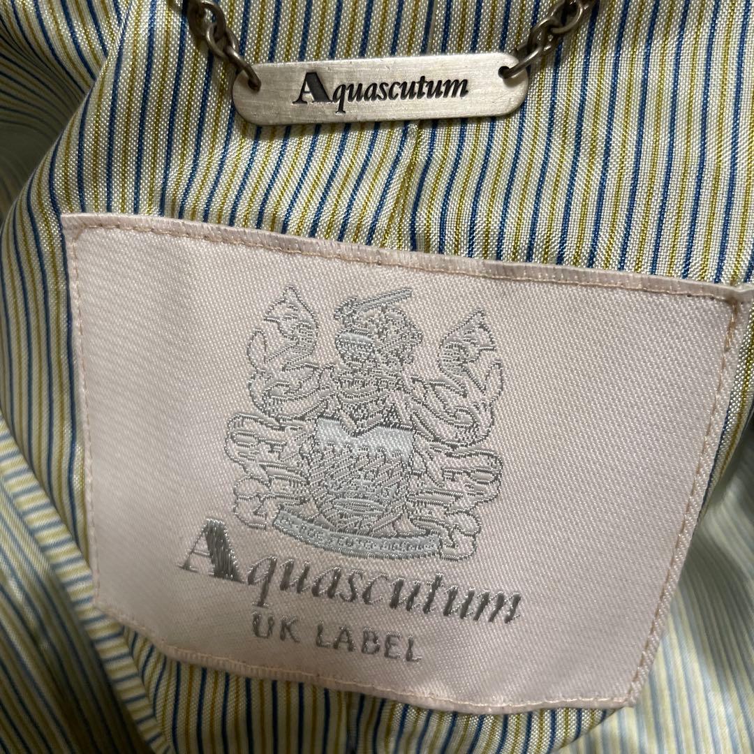 本日限定お値下げ破格値！♡新品タグ無しAquascutumラム皮ジャケット38