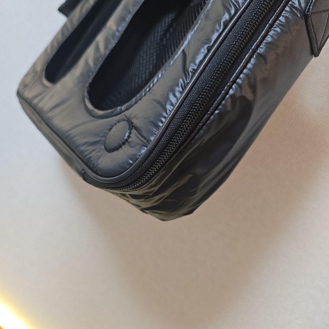 Calin ブラック キルティング マザーズバッグ