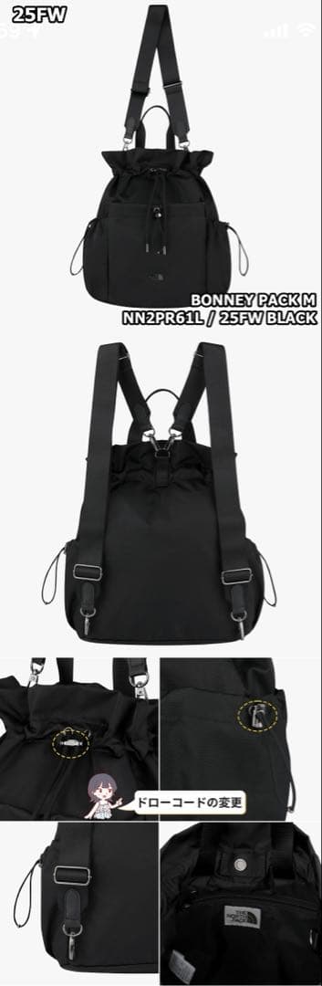 THE NORTH FACE 韓国限定3wayバッグ