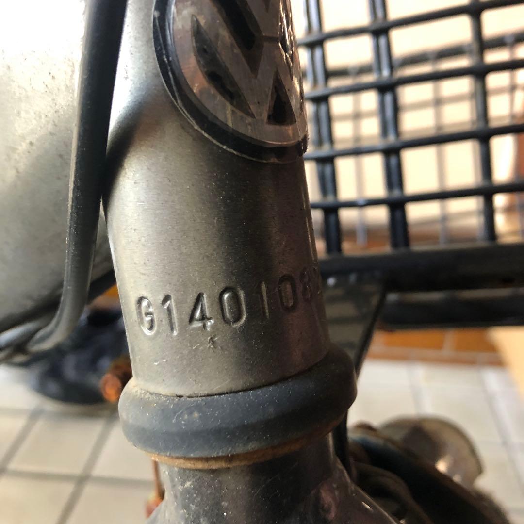 発送不可 【尼崎近辺】 フォルクスワーゲン 折りたたみ自転車 タイヤ小径