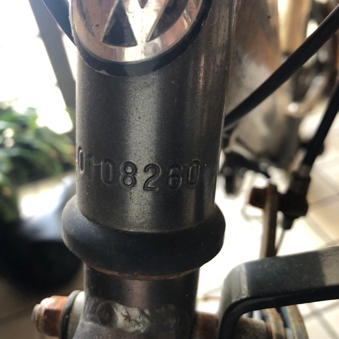 発送不可 【尼崎近辺】 フォルクスワーゲン 折りたたみ自転車 タイヤ小径