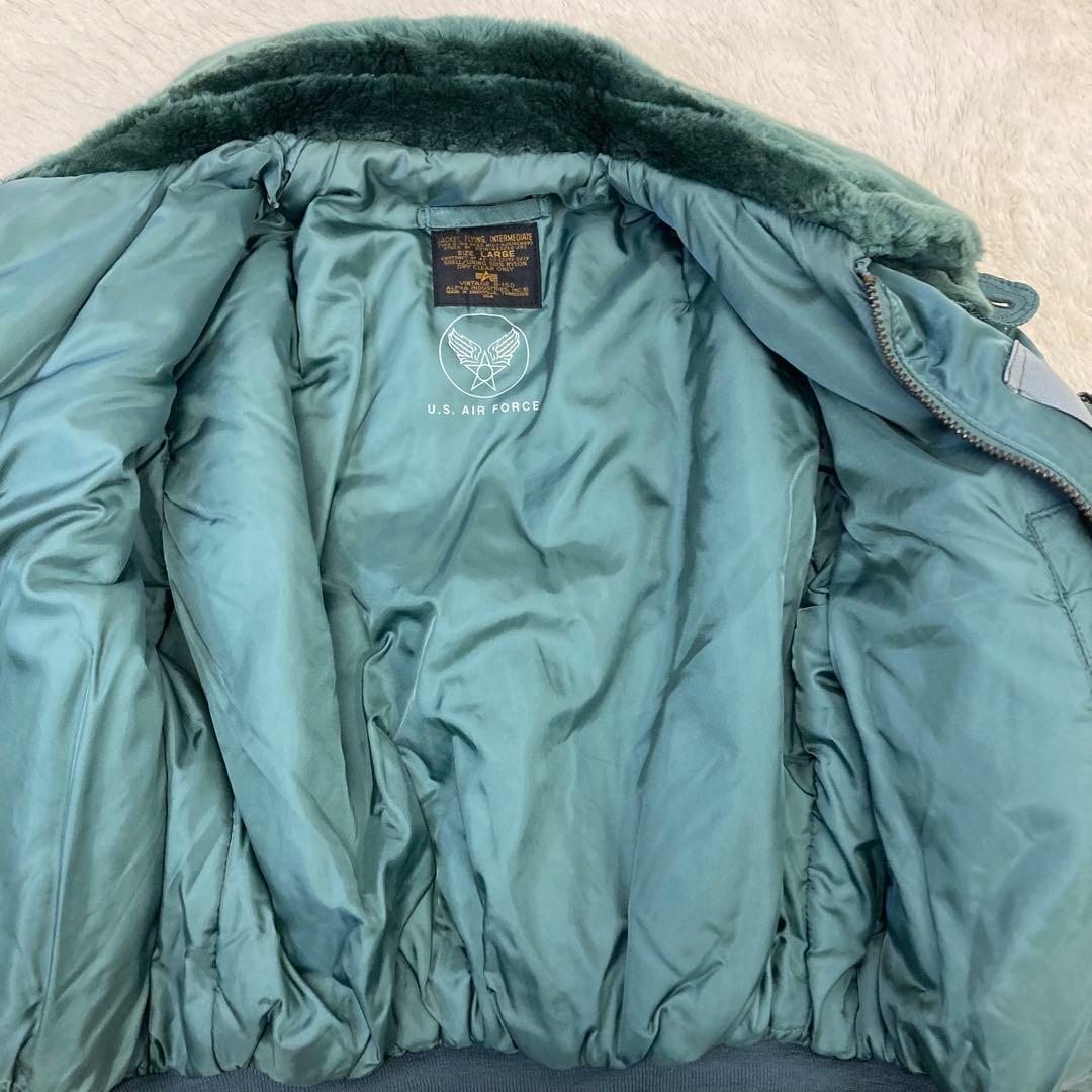 ALPHA INDUSTRIES フライトジャケット B-15D USA製　L