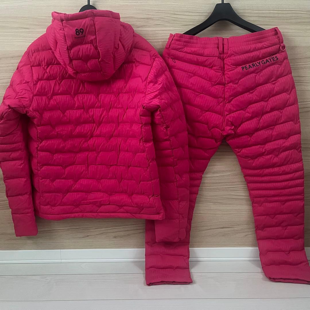 新品★81,800円 パーリーゲイツ ダウンジャケット＆パンツ セットアップ 5