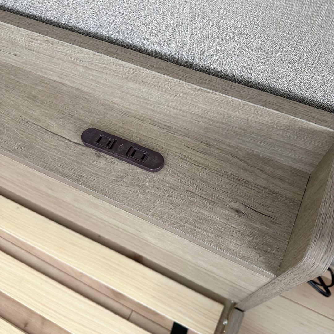 ニトリ シングル マットレス フレーム セット Nスリープ ハード 引取限定