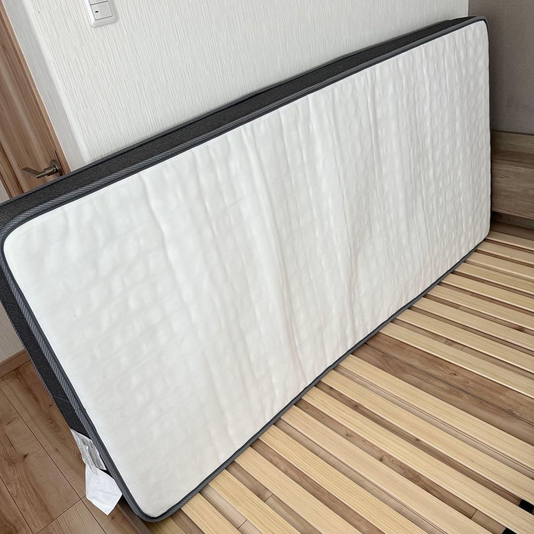 ニトリ シングル マットレス フレーム セット Nスリープ ハード 引取限定