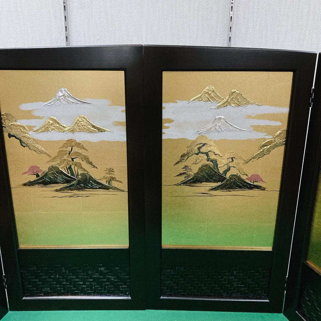 SB3 美品！5月屏風　高さ75㎝位　五月人形　五月人形兜　五月鎧兜　子供大将