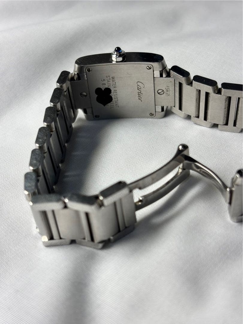 出品本日迄✨カルティエ　時計　タンクフランセーズ　 W51008Q3 電池交換済