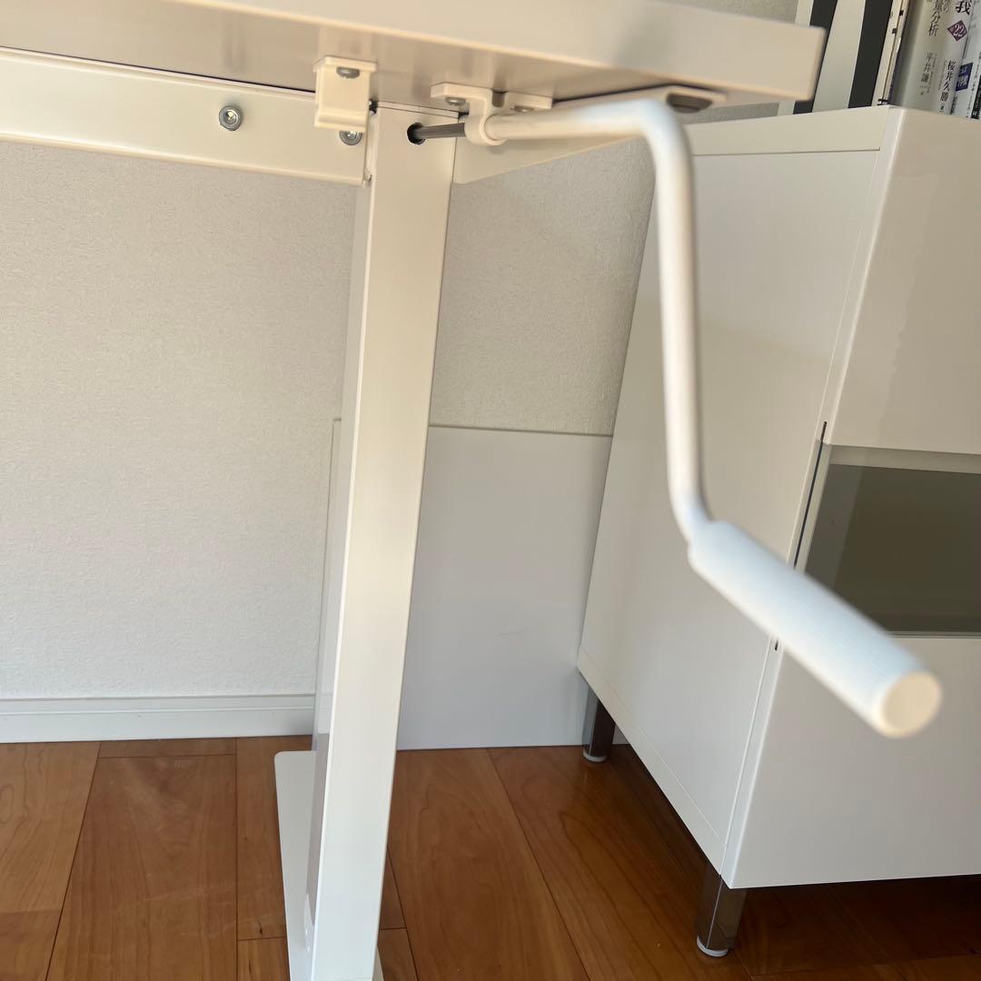 GIKI　中古　IKEA イケア　手動　昇降デスク　SKARSTA